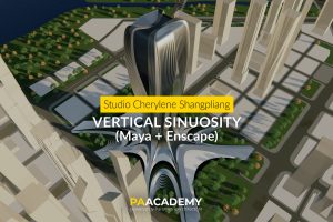 Vertical Sinuosity (Maya +Enscape)