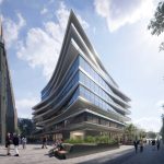 Zaha Hadid Architects' Vilnius Business Stadium Central plan approved