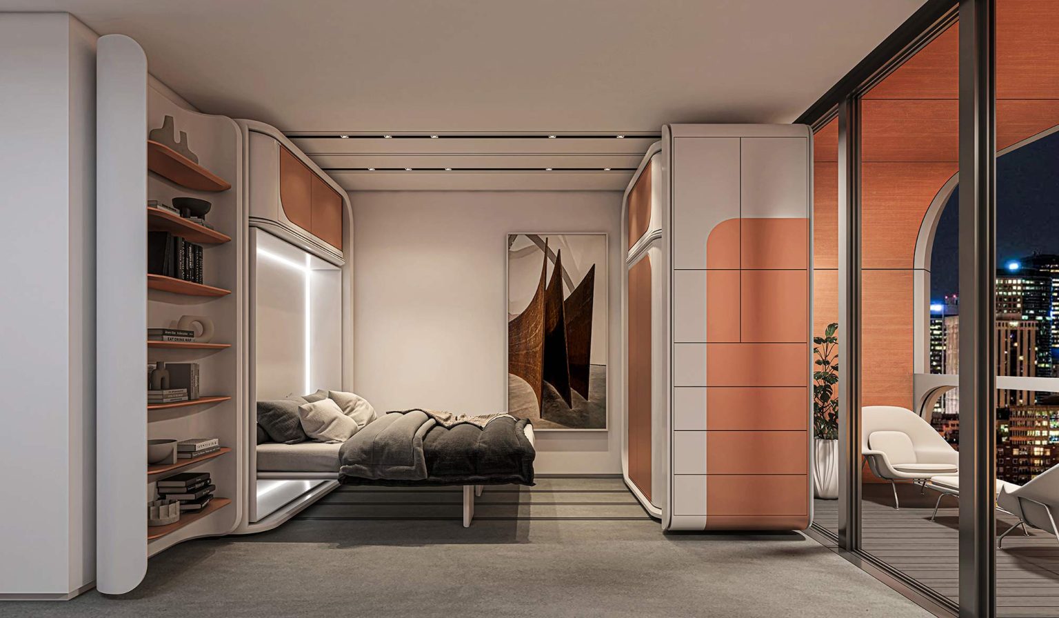 HOMACCO, an Iranian calligraphy-inspired building by Arian Hakimi ...