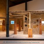 Living Prototypes 2022, robotically produced composite structures with natural fibers