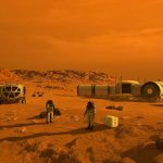 Which materials can be used to construct on Mars?