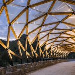 LUO Studio used reclaimed wooden materials in the rural renovation