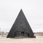 Kwae?, Adjaye Associates designed a triangular installation at Venice