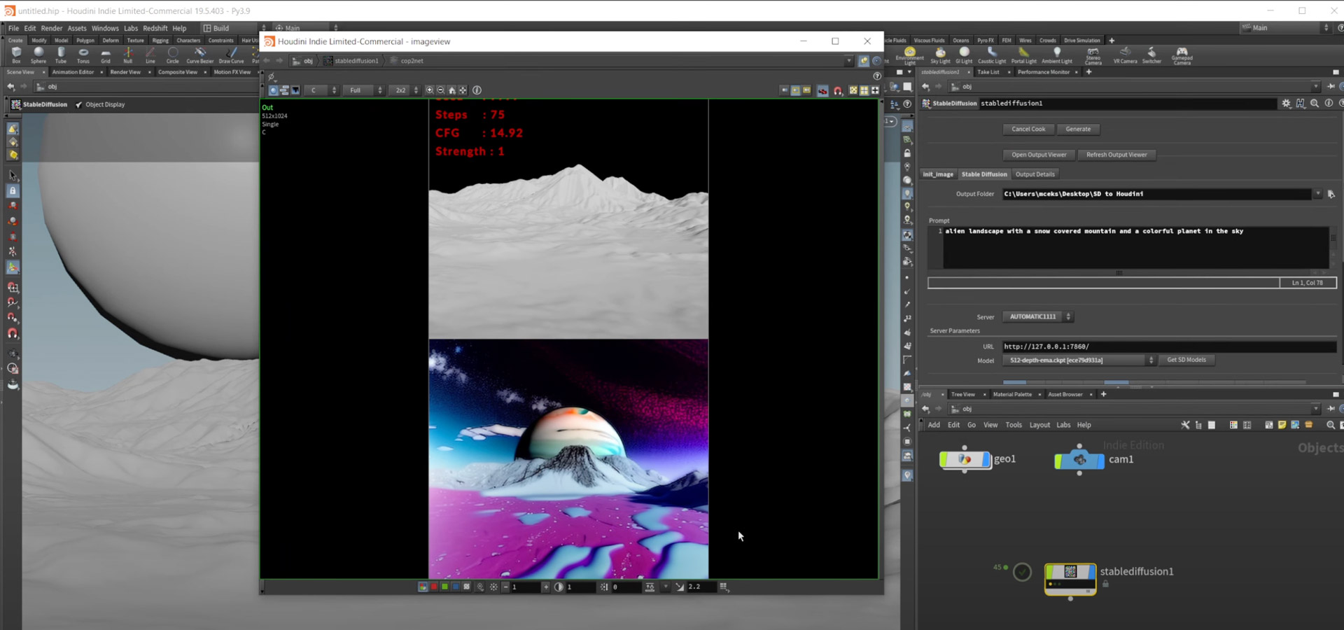 Stable-Houdini-1-1 - Parametric Architecture