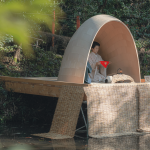 Tsuginote Tea House, 3D printed architecture with Traditional Japanese Joinery