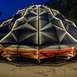 Darwin Bucky, a multifunctional prefabricated parametric exoskeleton by andblack design studio