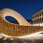 Vincent Callebaut Architectures' Parametric Lampchairs showcasing the potential of agro-waste