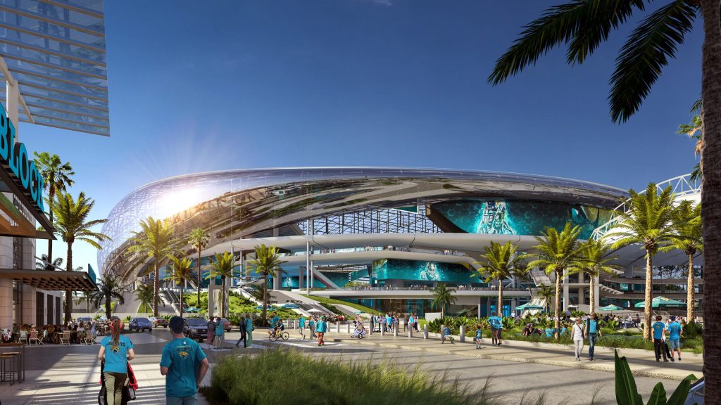 Jacksonville Jaguars Unveil Plans for Stadium of the Future - HOK