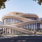 Heatherwick Studio unveiled the design of a new exhibition hall in Shanghai