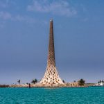 Breakwater Beacon draws inspiration from local maritime traditions of Saudi Arabia