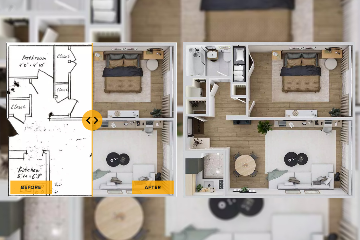 Premium AI Image  Architectural project sketch for a home