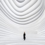 PINES ARCH created a mysterious and immersive exhibition space