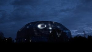 Novartis Pavillon / Photo credit: iart – studio for media architectures