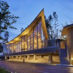 Pavilion of Floating Lights aims to reinvent East Asian timber architecture