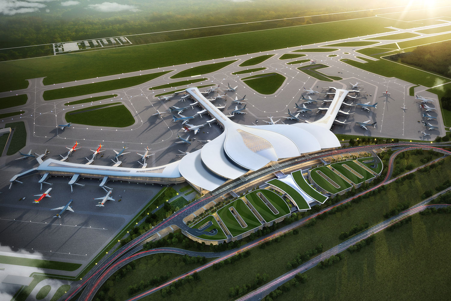 Long Thanh International Airport will become the new gateway to Vietnam and  a global hub-airport