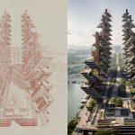 Famous Architectural Sketches Reimagined with AI by Jose Luis Perez Hermo