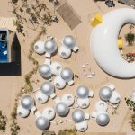 Olimpo Nomade by Langarita Navarro, a nomadic city for the festival's performing artist