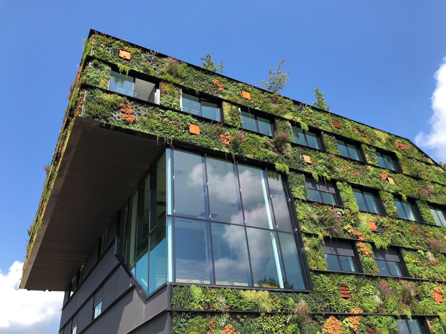 Vertical gardens in skyscrapers: Future of sustainable urban living?
