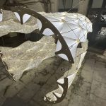 Washi Paper Pavilion handcrafted from recycled paper by YET Architecture