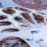 NEOM showcased detailed models of Trojena, which included ZHA-designed skyscraper