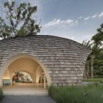 Holiday Inns Samui Lobby inspired by the organic form of a sliced coconut shell