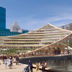 3XN to design a new curved structure at the Inner Harbor of Baltimore