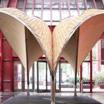 HygroShell explores a self-constructing timber building system that introduces new material cultures in architecture