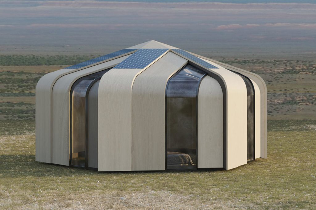 Modern Kazakh Yurt: Mobile structures from nomadic experience