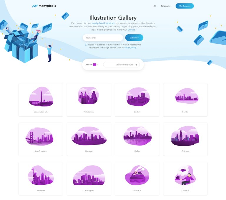 15 free visual sources to use in your next design project