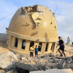 Many monuments, including Gaza's oldest mosque, were destroyed