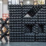 OctaFoam, a load-bearing wall structure that serves as a skeleton infill for buildings