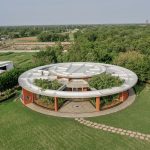 Ring House is inspired by traditional village typology from Gujarat