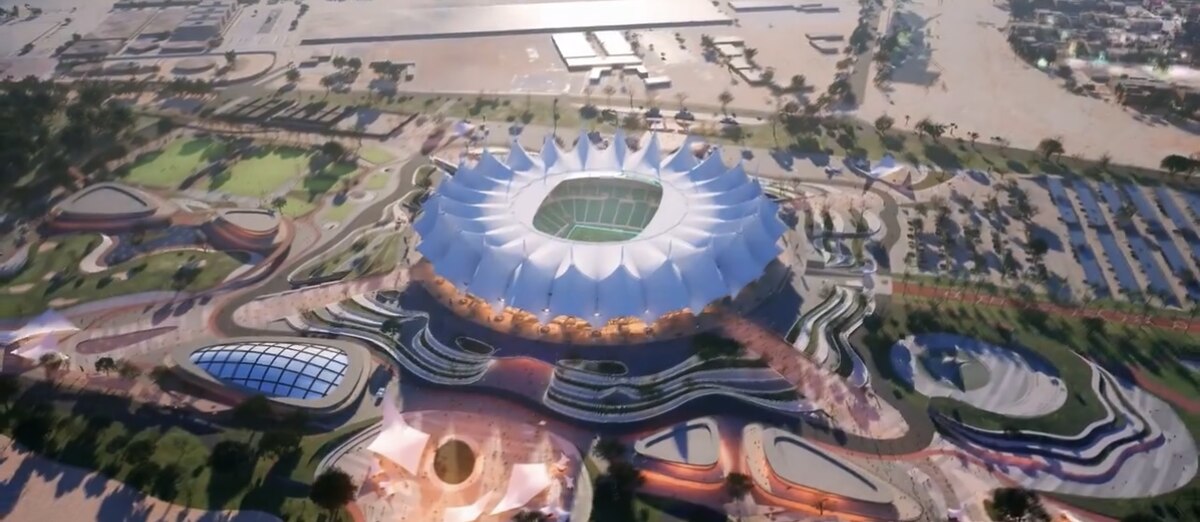 King-Fahd-Sports-City - Parametric Architecture