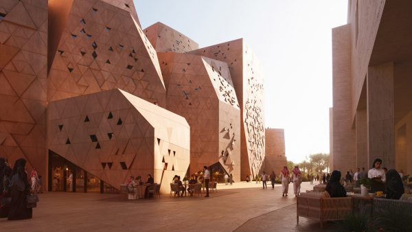 HKS Architects designed a 20,000-seat Arena for Diriyah