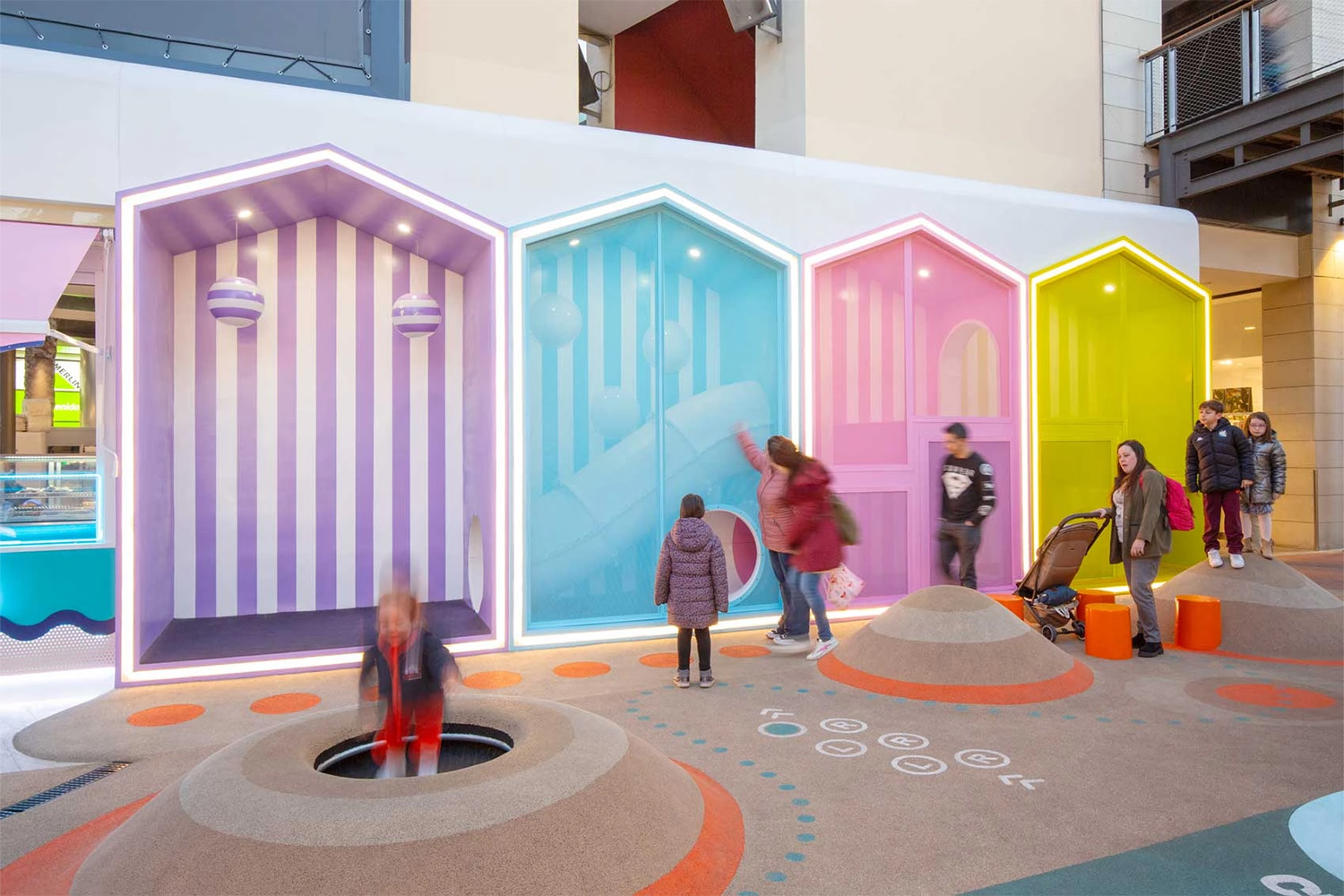 La Barcelonita draws local summer hues, featuring pedestrian-friendly ...