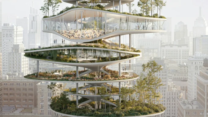 EDEN Tower by OXMAN Considers Buildings as Ecosystems