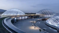 Taiyuan Botanical Garden Domes Showcase the World’s Longest Clear-Span Non-Triangulated Timber Gridshell