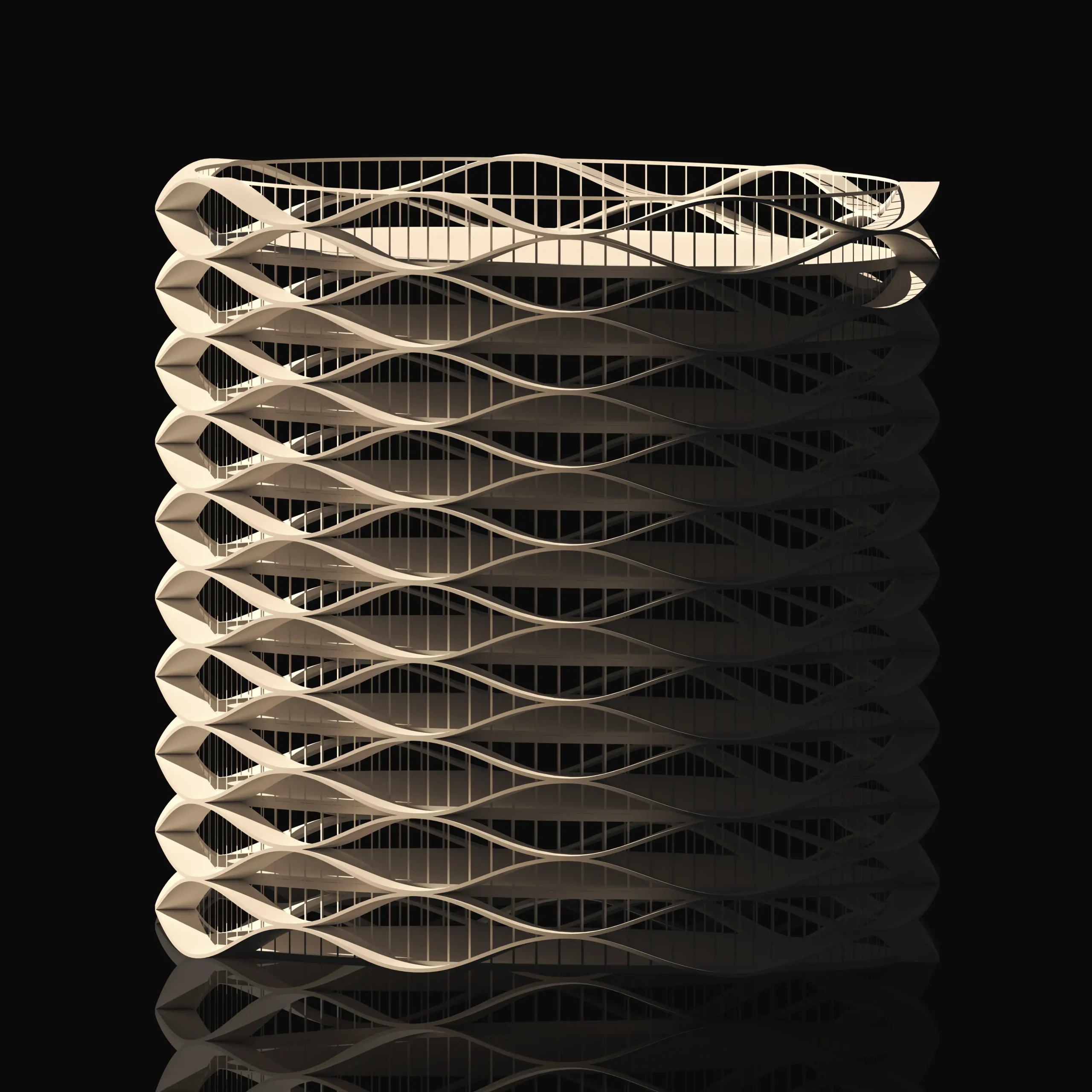 Parametric Explorations of Suggestive Design - Studio Bryan García Agudelo 9 Parametric Explorations, Bryan García Agudelo