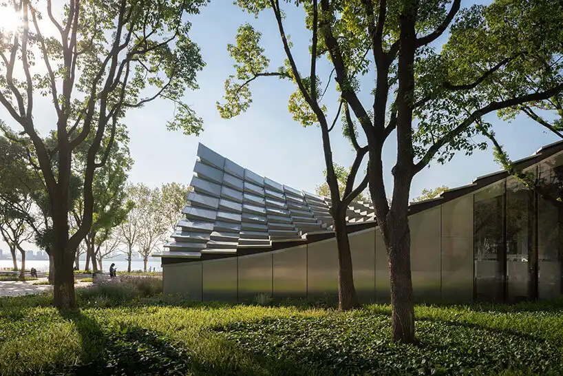 Jinji Lake Pavilion by BIG Opens in Suzhou, Inspired by Traditional Courtyards 4 BIG's Jinji Lake Pavilion