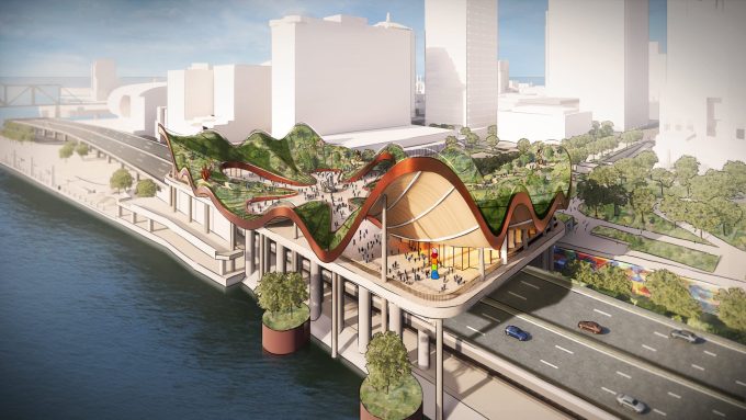 Heatherwick Studio’s Vision for Belvedere, A New Riverfront Oasis in Louisville