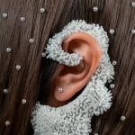 3D-Printed Earrings Inspired by Coral Growth - 'Coralea Series' by JK3D