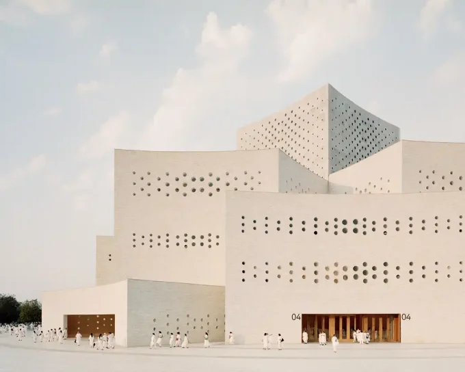 The Ambitious Monastery by Serie Architects