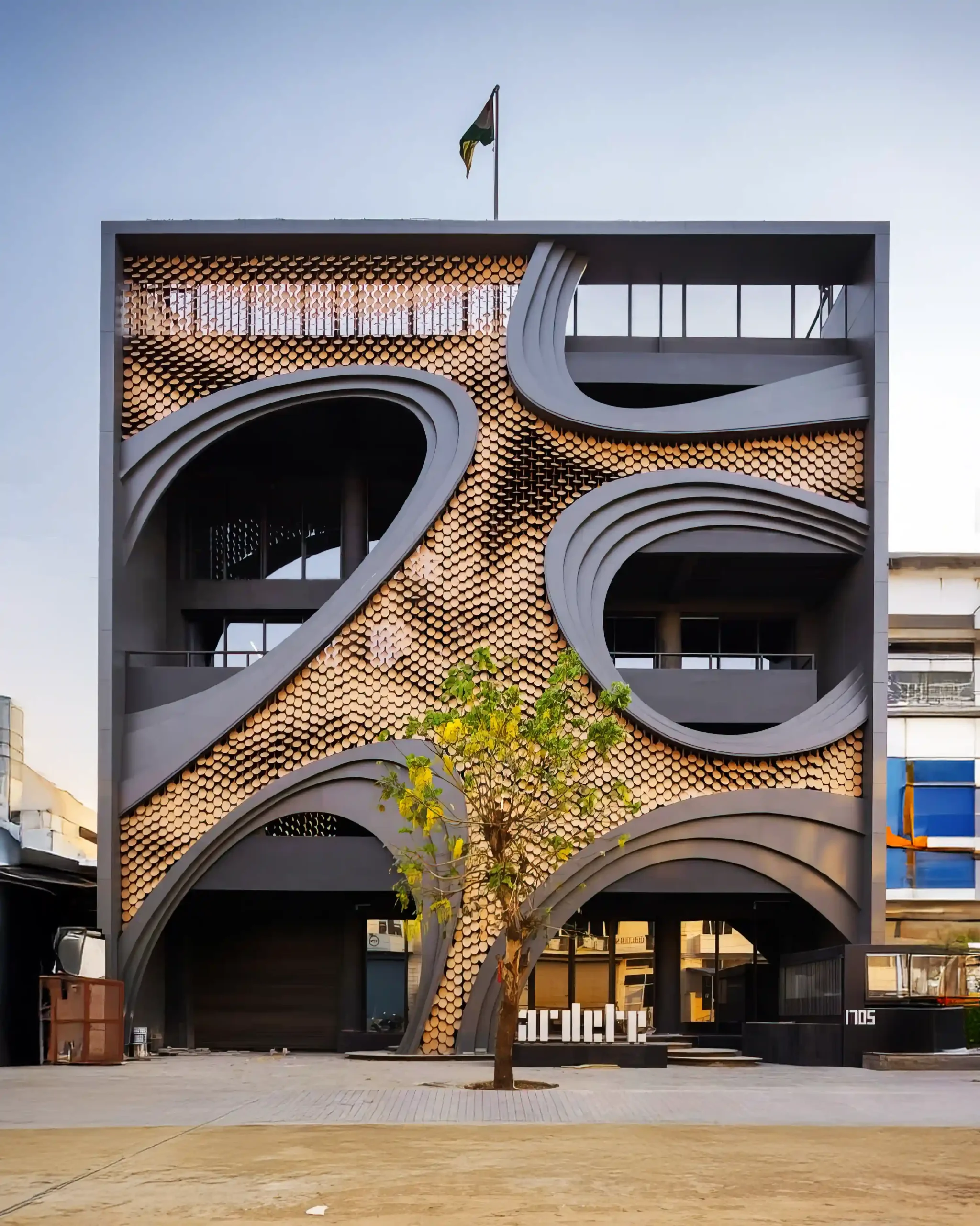 Shaping a Living Facade at Studio Ardete’s Headquarters in Mohali, India 2 Studio Ardete