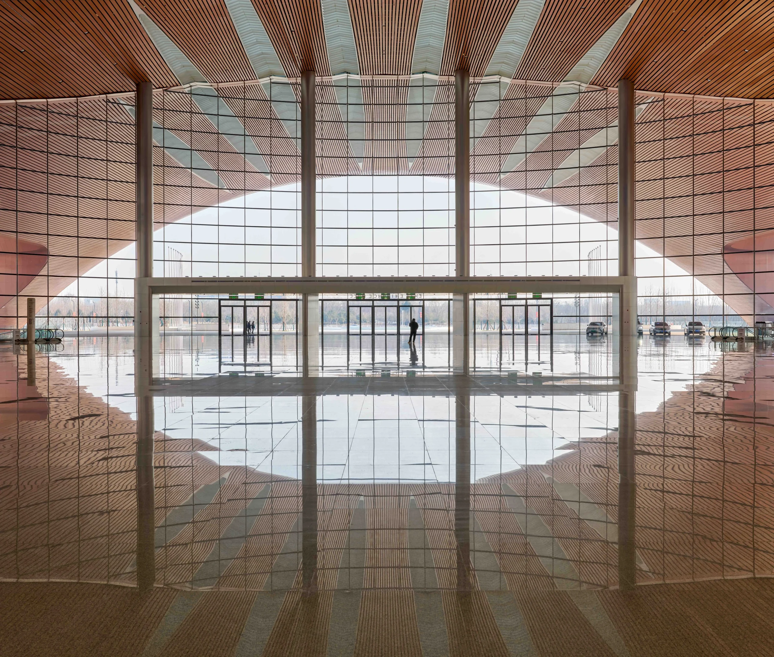 Zaha Hadid Architects Completes Capital International Exhibition & Convention Centre in Beijing 6 ZHA Capital International Exhibition & Convention Centre (CIECC)