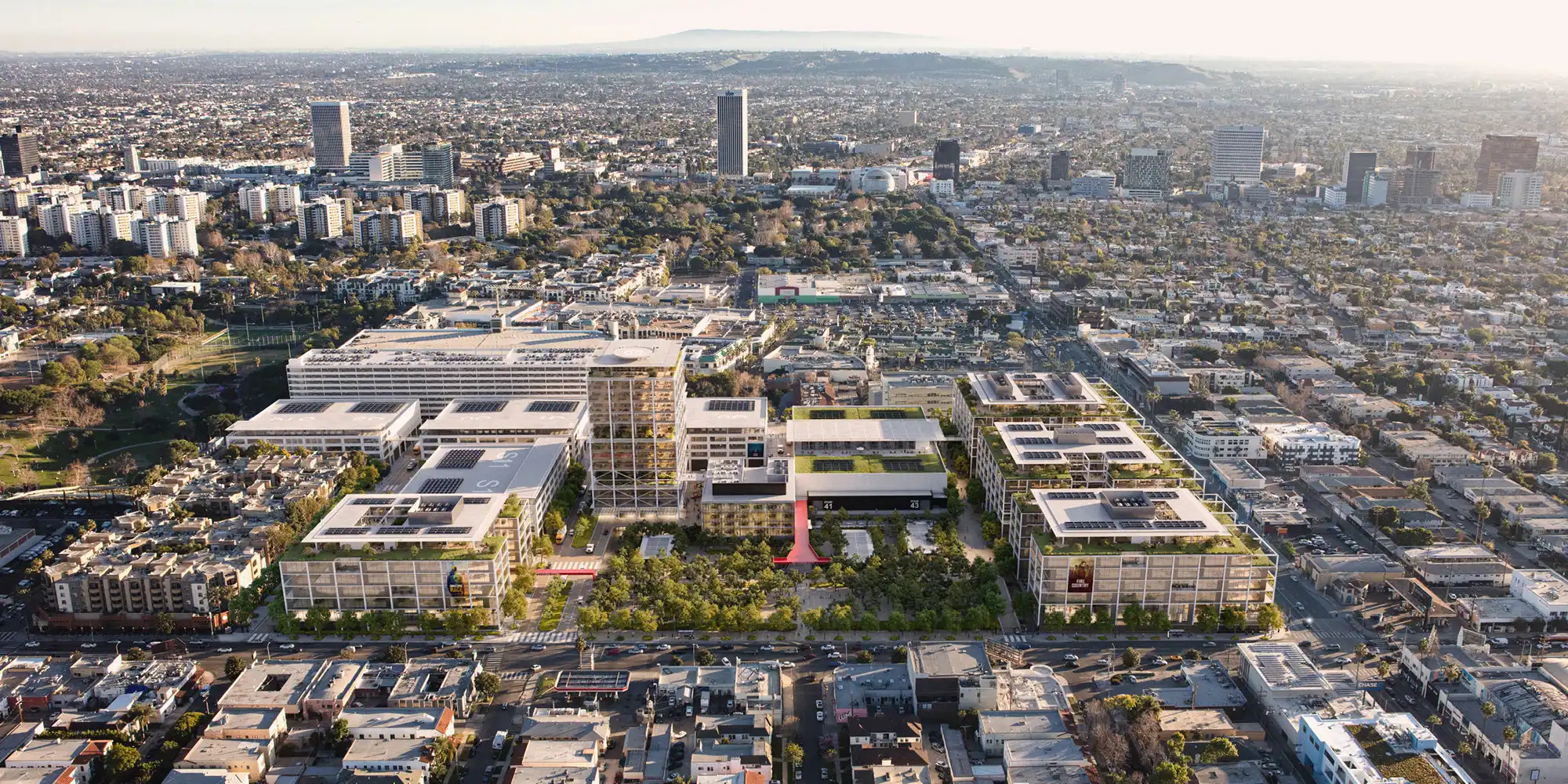 Foster + Partners' $1 Billion All-Electric Redevelopment of Television City in LA
