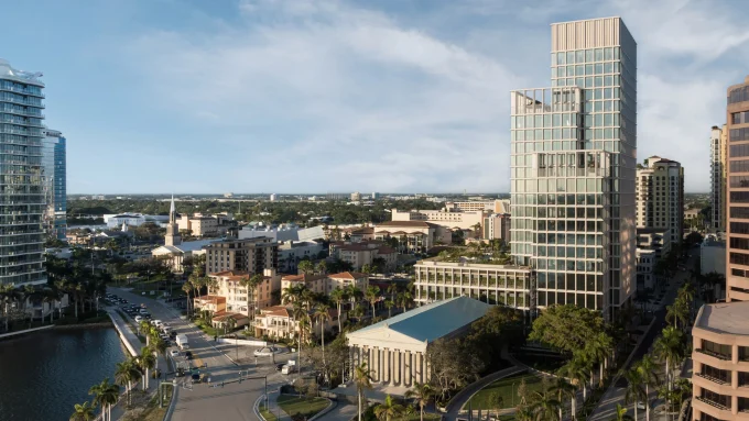 SOM’s One Flagler Rises in West Palm Beach with Trellis-Inspired Facade