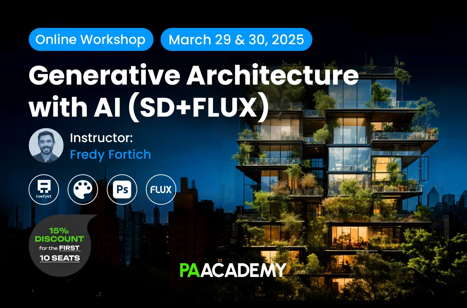 Generative Architecture with AI (SD+FLUX) - Studio Fredy Fortich