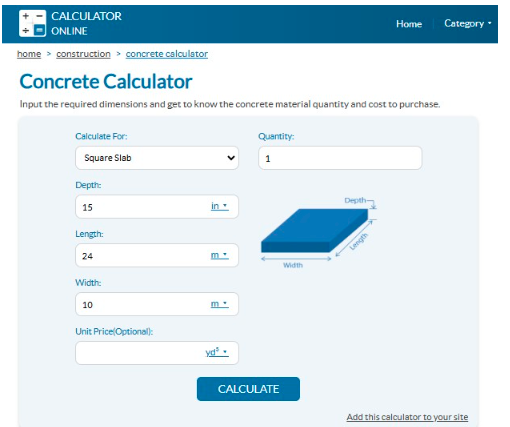 A Comprehensive Review on Concrete Calculator 2 A Comprehensive Review on Concrete Calculator
