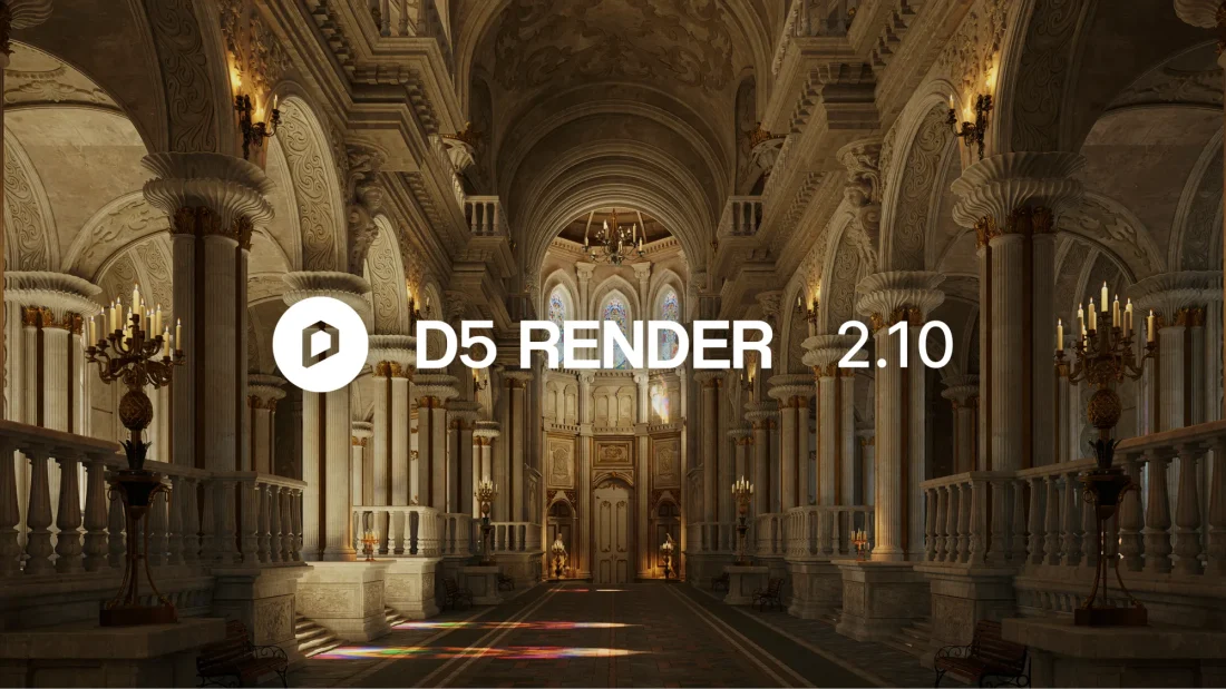 D5 Render 2.10 Delivers Real-Time Path Tracing & AI-Powered Rendering Innovations