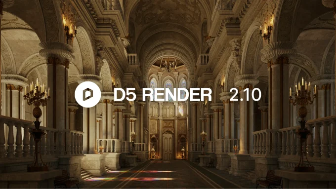D5 Render 2.10 Delivers Real-Time Path Tracing & AI-Powered Rendering Innovations